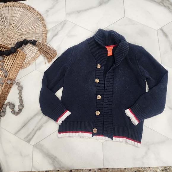 [ JOE FRESH] boys size Medium,( 7-8) long sleeve button down cardigan jacket. - Picture 9 of 16